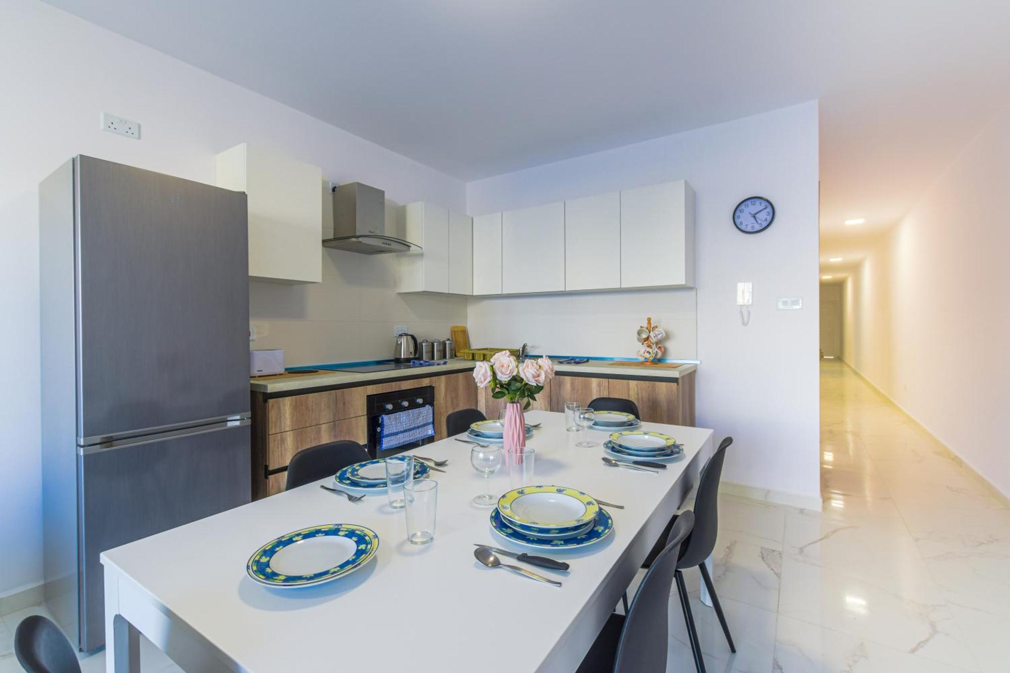 סיינט פול ביי Spacious Brand New Apartment 3 Bdr 2Bth Bugibba מראה חיצוני תמונה